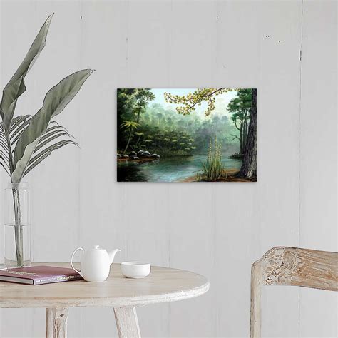 Jurassic Landscape, Artwork Wall Art, Canvas Prints, Framed Prints ...