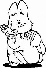 Walking Max Max And Ruby Coloring Page  Wecoloringpagecom sketch template