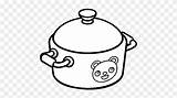 A Cooking Pot Coloring Page  Dibujo De Olla Free Transparent PNG sketch template