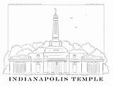 Lds Temple Coloring Page sketch template