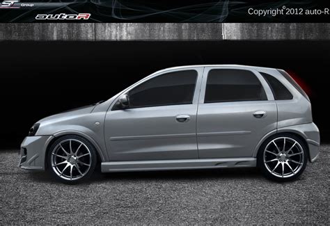 OPEL CORSA C SIDE SKIRTS – S-tuning