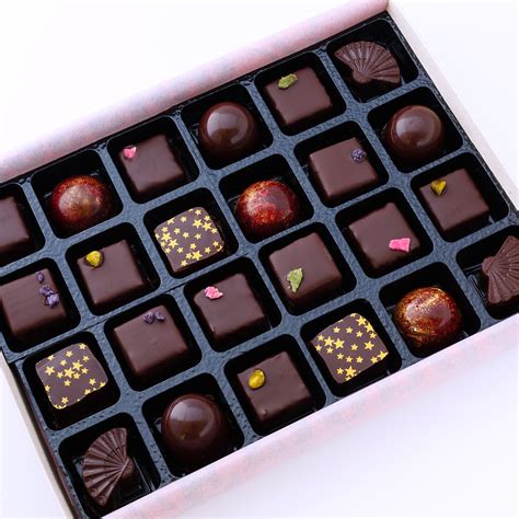 Dark Chocolate Selection Box. Hand made with only the best chocolate ...