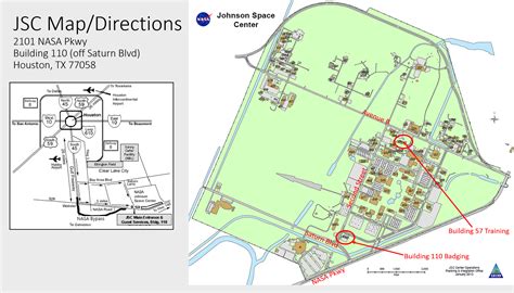 Nasa Jsc Map