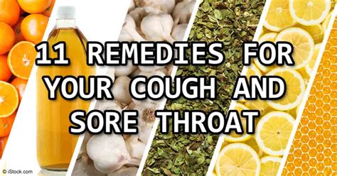 Natural Home Remedies for Sore Throat and Cough