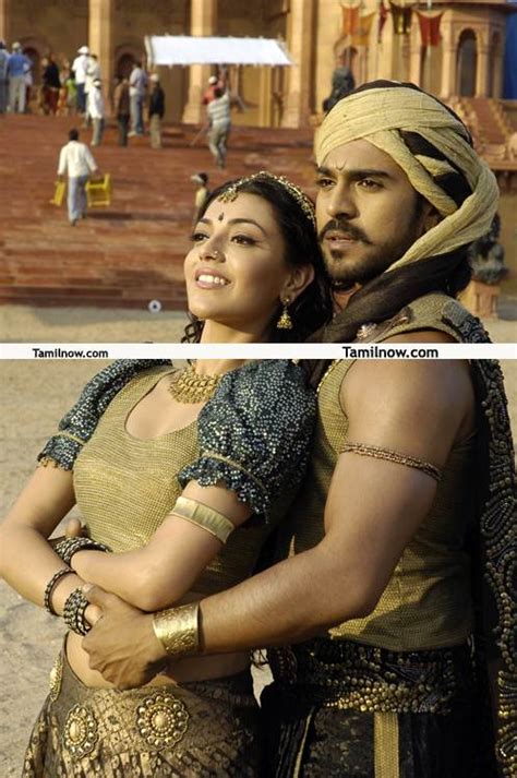 Ram Charan Teja And Kajal Agarwal 13 - Tamil Movie Maaveeran Stills