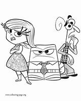 Disney Pixar Inside Out Coloring Pages At GetColoringscom  Free sketch template