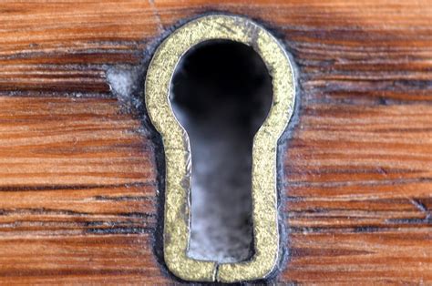 Free stock photo of antique, brass, keyhole