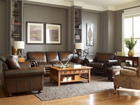 25 Adorable Traditional Living Room Furniture Design And Decor Ideas | Brown sofa living room ...