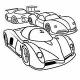 Fast Sports Car Racing Coloring Page  Pagescom sketch template