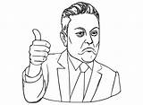 Elon Musk Coloring Pages Printable For Free Download sketch template