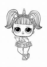 Download Lol Surprise Unicorn Coloring Picture  Wallpaperscom sketch template