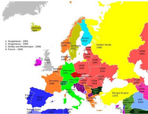 Karta Europe Karta Evrope Sa Drzavama - Karta Evrope Sa Drzavama Karta ...