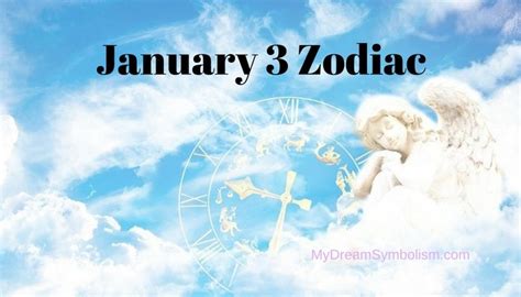 January 3 Zodiac Sign, Love Compatibility