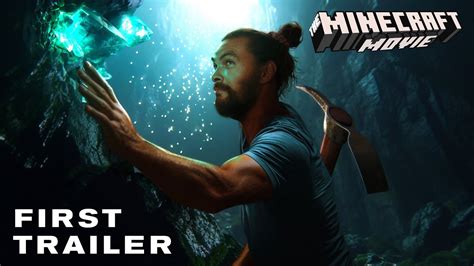 MINECRAFT: The Movie – First Trailer (2025) Live Action Jason Momoa ...