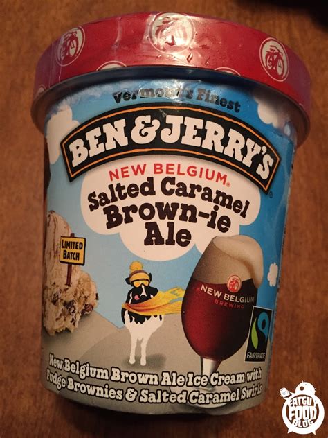 FATGUYFOODBLOG: Ben and Jerry's Limited Batch: New Belgium Salted ...