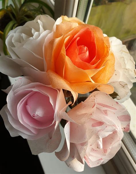 Handmade Paper Rose bouquet Flower Bouquet Perfect Gift For | Etsy