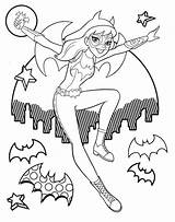 Kids Girl Superhero Coloring Page Sketch sketch template
