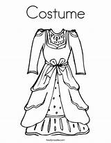 Costume Coloring Page  Twisty Noodle sketch template