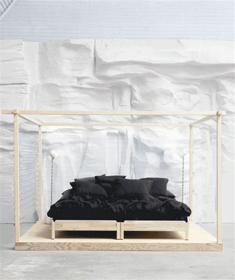 Bedroom-Guest beds_Daybeds_ UTAKER-Stackable-bed-pine | Ikea bed, Ikea bed hack, Ikea utåker