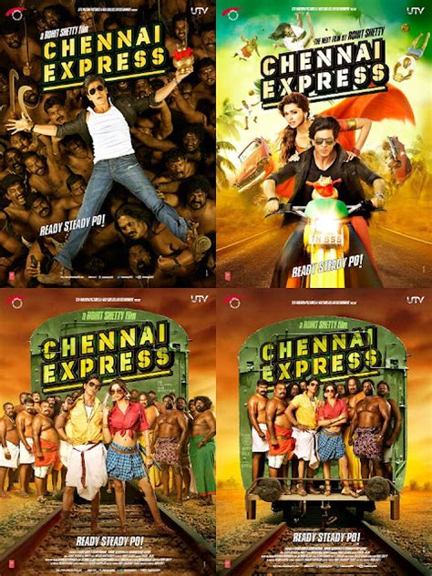 Chennai Express Posters/First Look ~ Bollywood Box Office Report