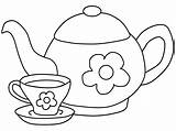 Printable Teapot Coloring Pages  Home sketch template