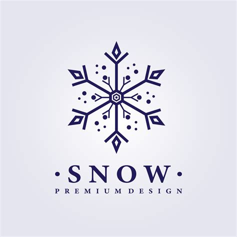 snow logo vector illustration design 5159870 Vector Art at Vecteezy