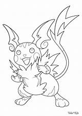 Raichu Coloring Pages Free Printable PDFs  WakeTheKids sketch template