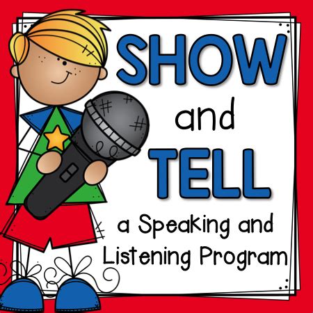 show and tell speaking - Clip Art Library