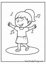 Dance Coloring Pages  coloring Free sketch template