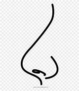 Nose Coloring Page  Calligraphy Clipart 3927042 PinClipart sketch template