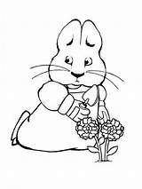Max And Ruby Coloring Pages sketch template