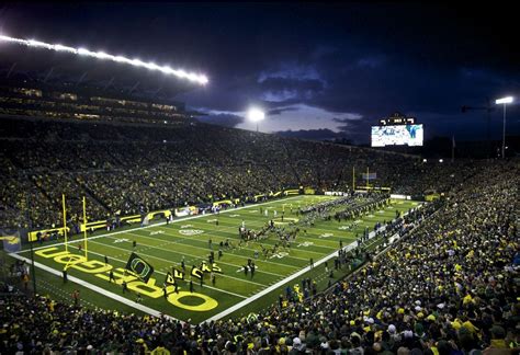 NCAA names Oregon's Autzen Stadium the nation's second-loudest college ...