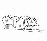 20 Ice Cube Coloring Pages  ColoringPagesOnlycom sketch template