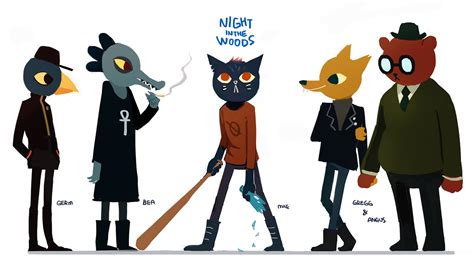 Travelling through Space — game Night In The Woods fan art! i’m waiting for...