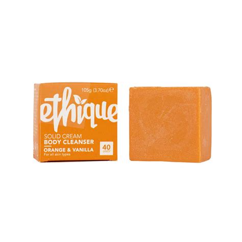 ETHIQUE Solid Cream Body Wash Vanilla Orange – EnviroShop