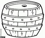 Keg Coloring Page sketch template