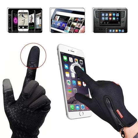 Warm Thermal Gloves Cycling Running Driving Gloves