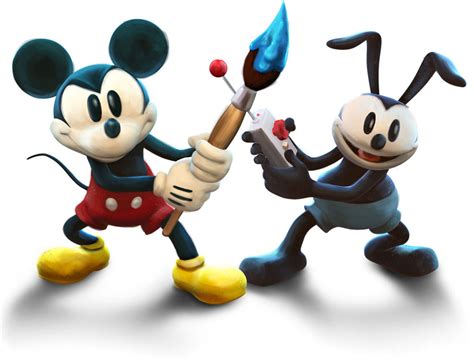 Mickey & Oswald Art - Epic Mickey 2: The Power of Two Art Gallery