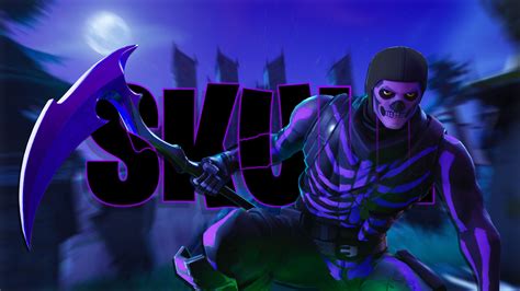 Byba: Fortnite Purple Skull Trooper Png