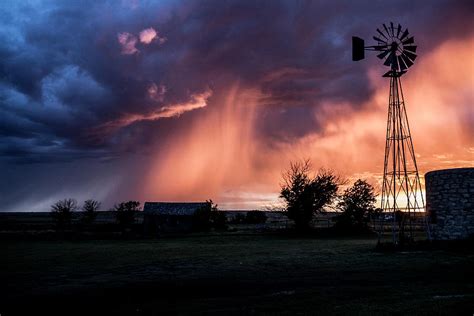 Kansas Prairie Sunset Photograph by Eugene Thieszen