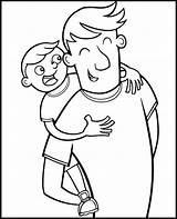 Father Coloring Pages sketch template