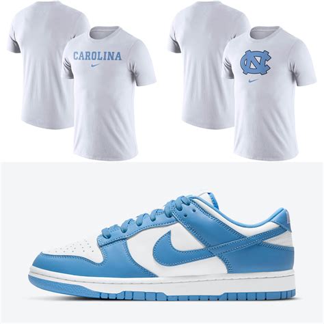 Nike Dunk Low University Blue Shirts Hats Clothing Outfits