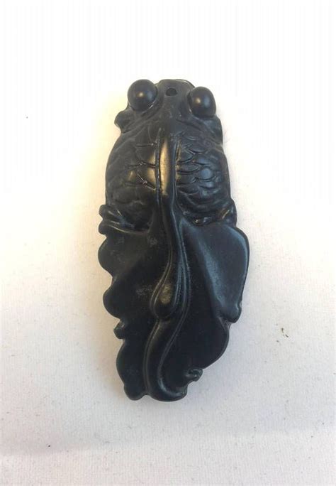 Beautiful Black Jade Koi Fish Pendant / Carved Jade / Great Gift Idea ...