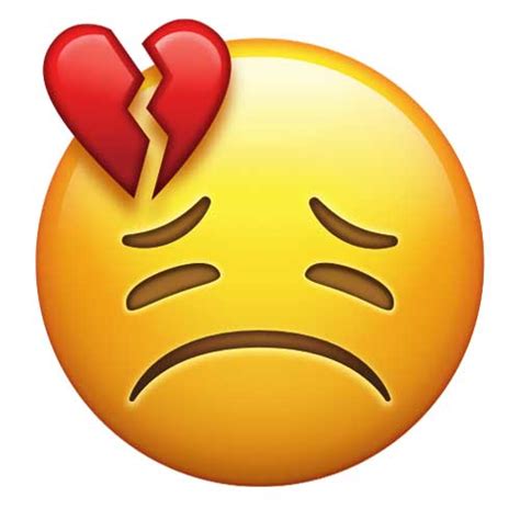 Emoji Request - HeartbrokenEmojiRed