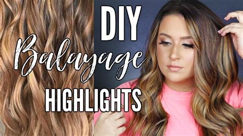DIY Balayage Highlights at home!! | HAIR PAINTING TUTORIAL | Diy balayage, Diy hair color, Diy ...