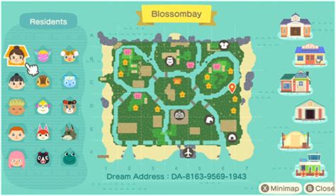 11 Animal Crossing New Horizons Island Map Layout Ideas! Unique Animal Crossing New Horizons ...