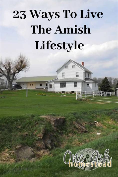 23 Ways To Live The Amish Lifestyle - One Ash Homestead