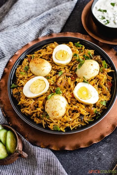 Egg Biryani - Spice Cravings