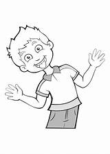 Tongue Coloring Page For Kids sketch template