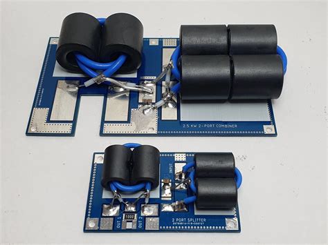 1.8 to 60MHz 2.5KW Hybrid Splitter/Combiner Set — VK-AMPS